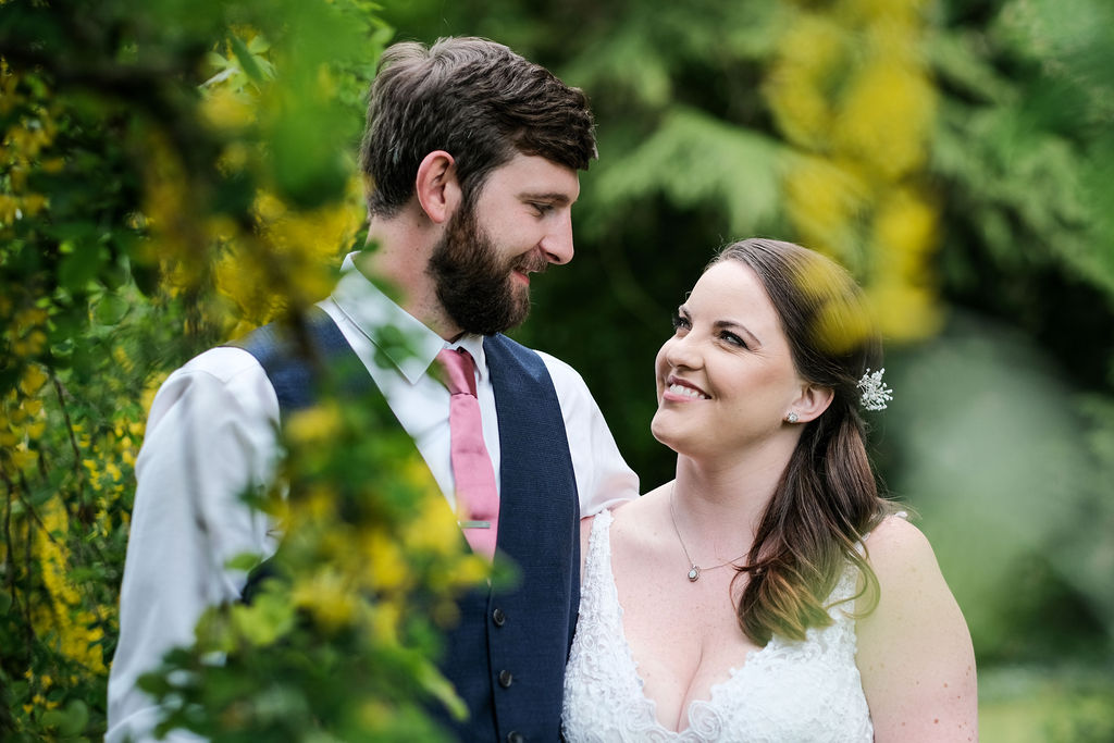 Couple portrait, Swynford Manor wedding