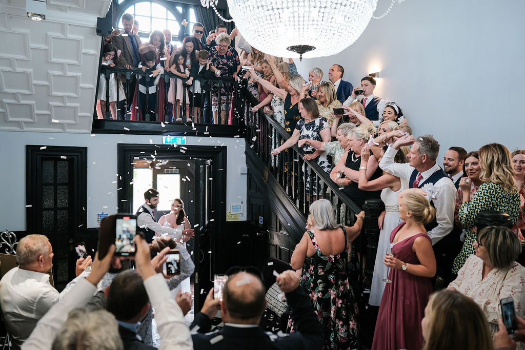 Swynford manor wedding confetti