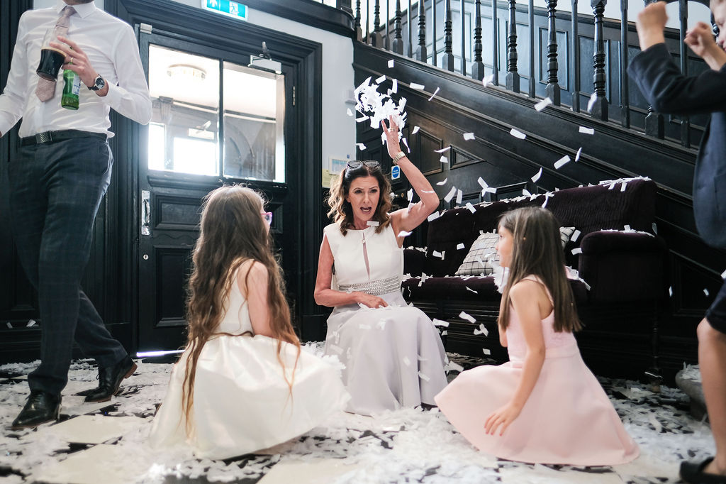 swynford manor wedding confetti