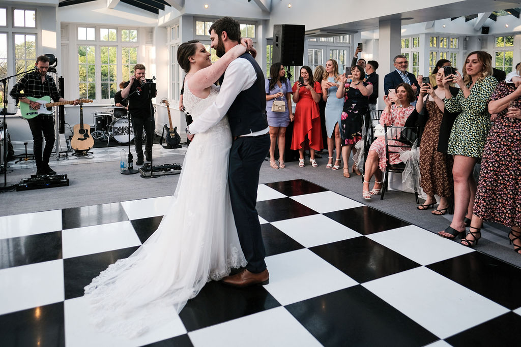 Couple first dance, Swynford Manor wedding 