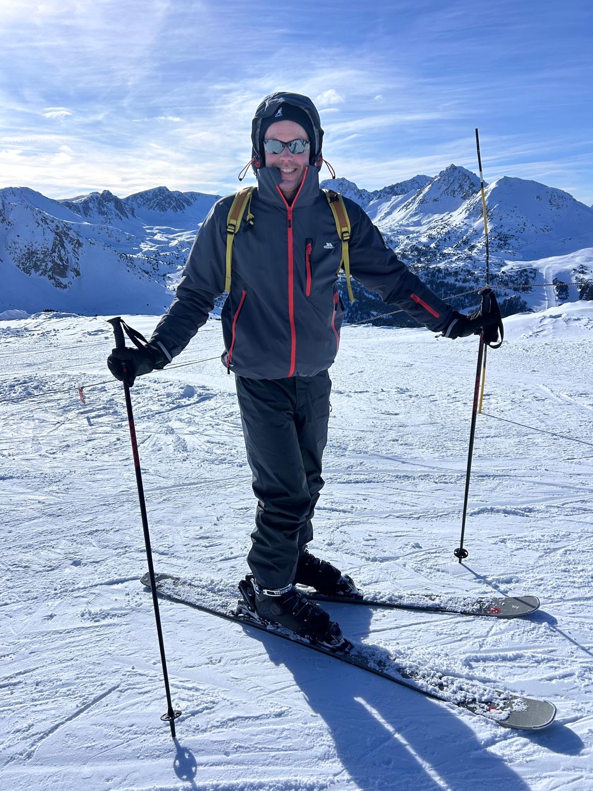 Skiing trip in the Pyrenees