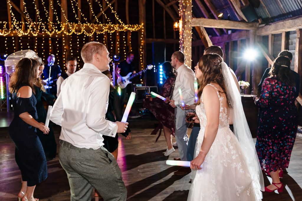 Bridal couple dancing, Manor Barn Harlton wedding, Cambridge 